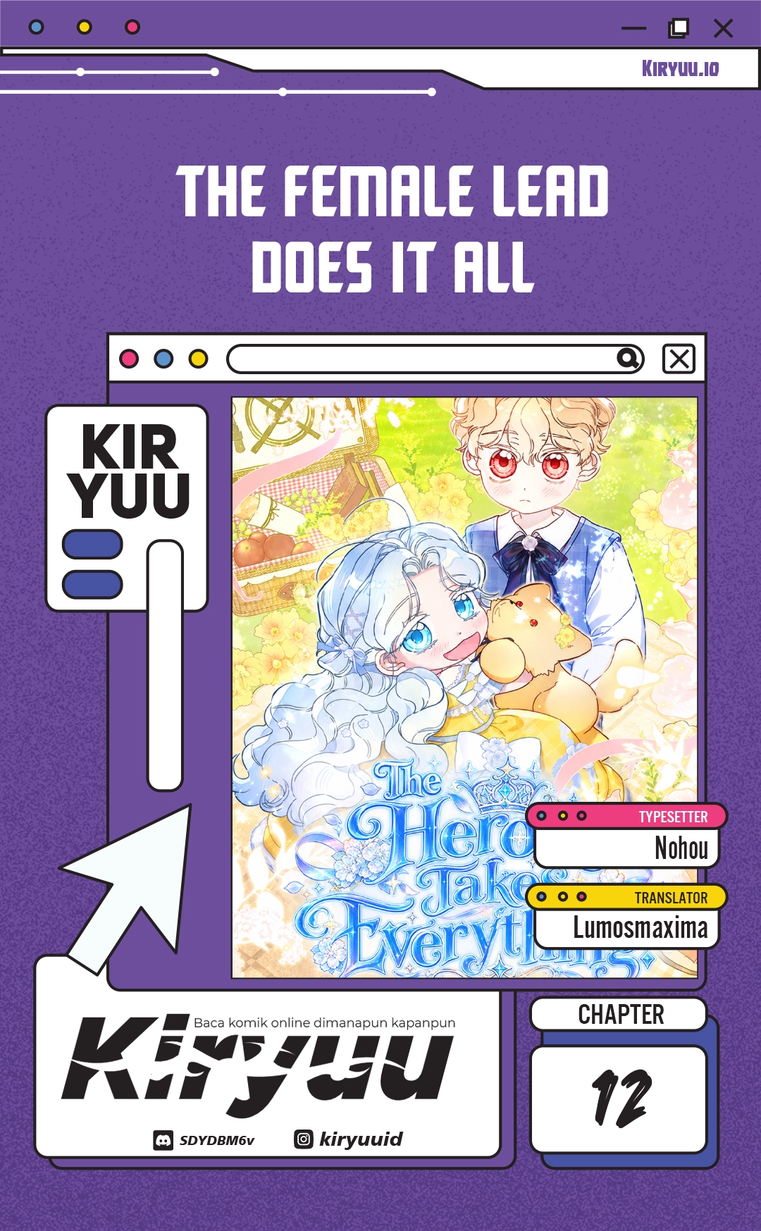 Manhwa The Female Lead Does It All Chapter 12 gambar 2