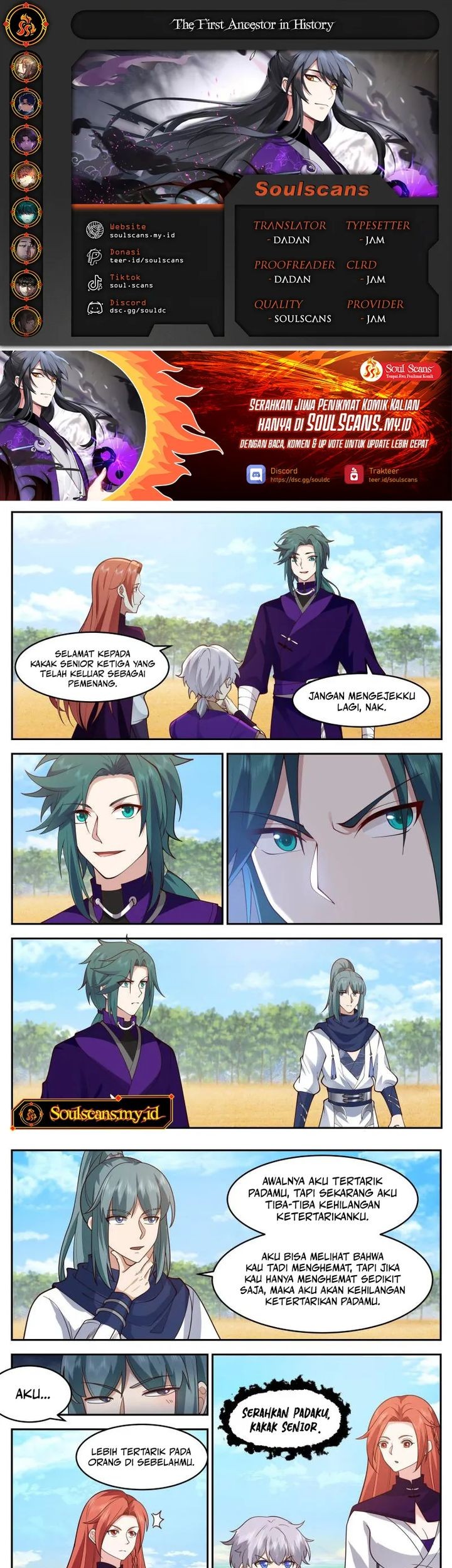 Baca Komik The First Ancestor in History Chapter 238 Gambar 1