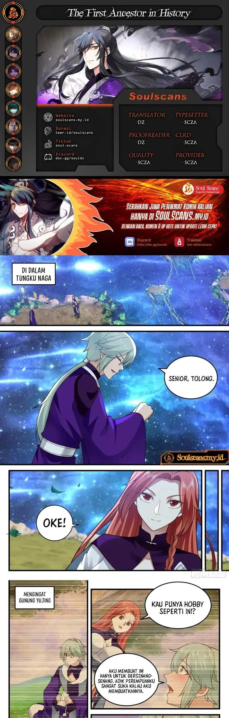 Komik The First Ancestor in History Chapter 244 gambar 1