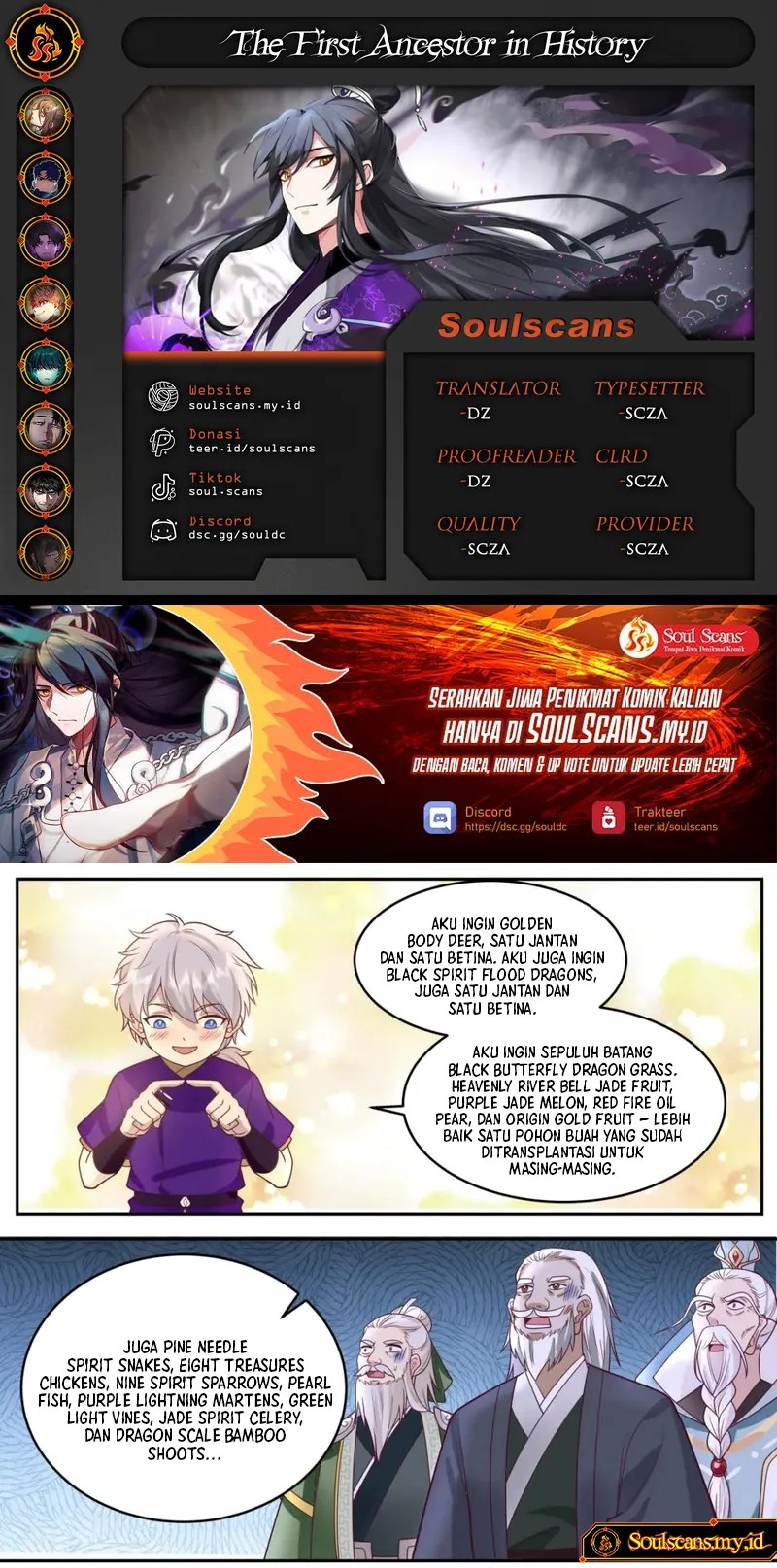 Baca Komik The First Ancestor in History Chapter 259 Gambar 1