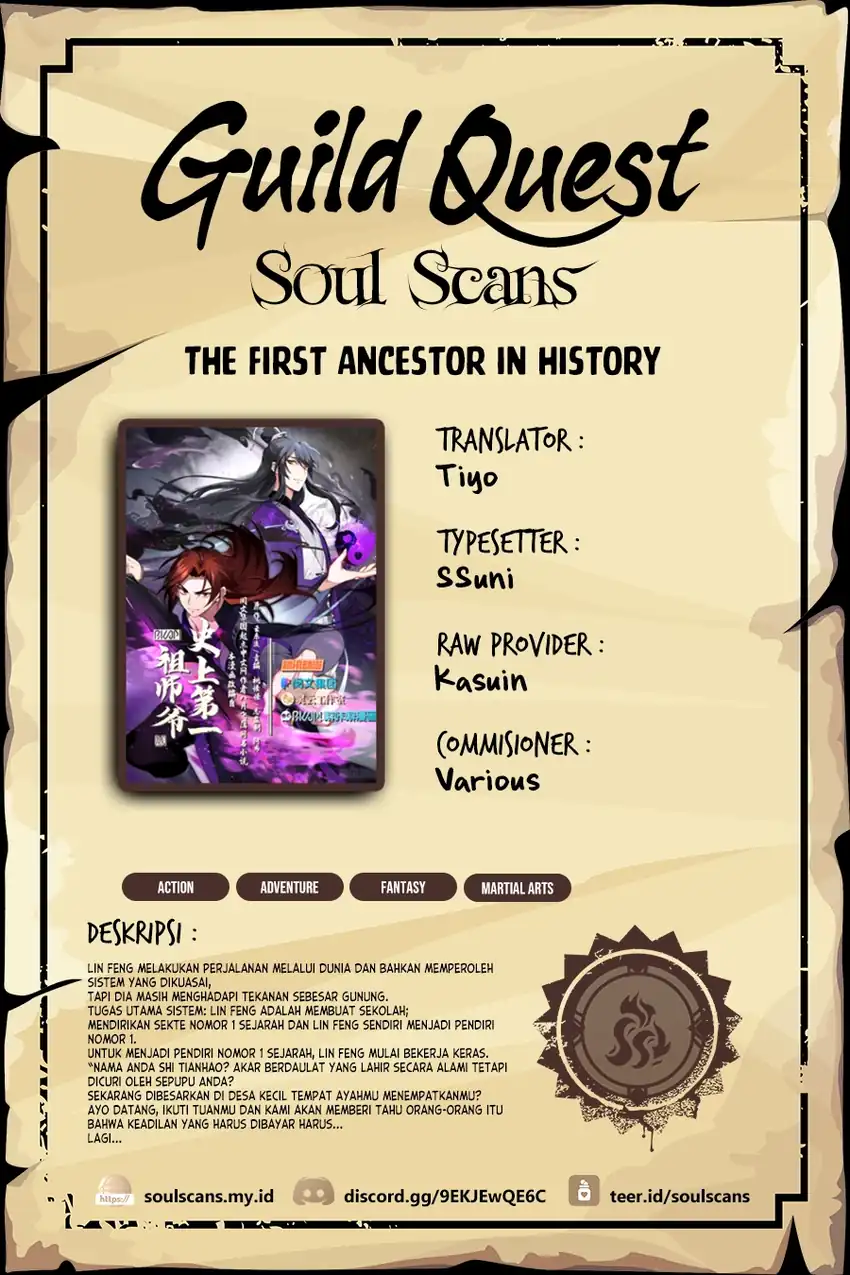Komik The First Ancestor in History Chapter 291 gambar 1