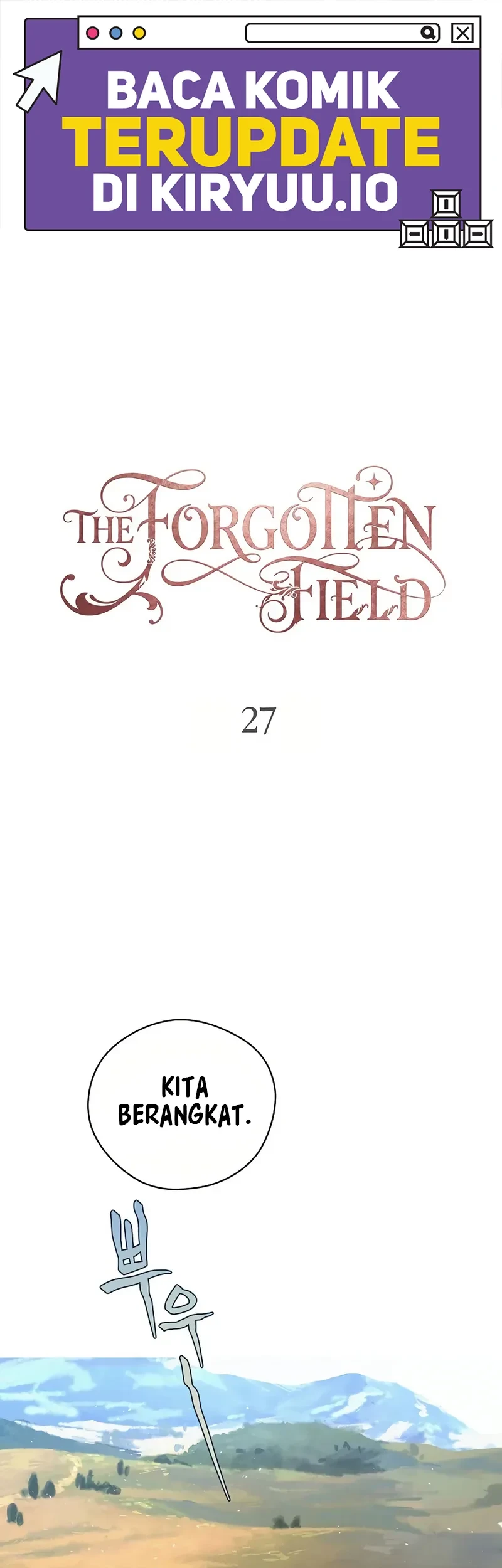 The Forgotten Field Chapter 27 halaman 2