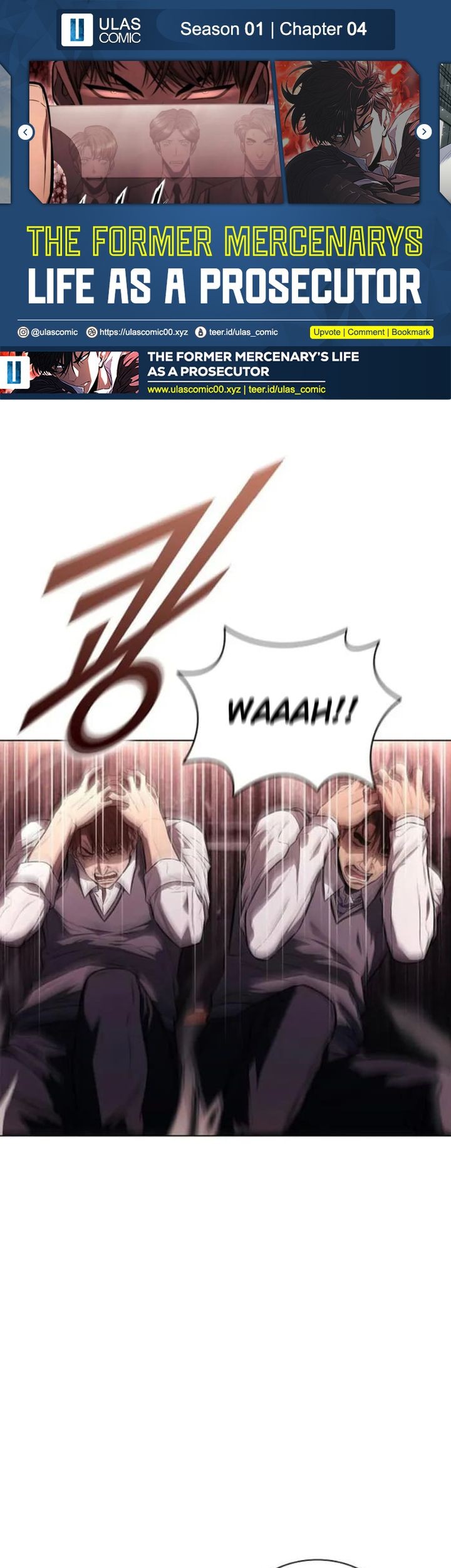 Baca Komik The Former Mercenary’s Life as a Prosecutor Chapter 4 Gambar 1