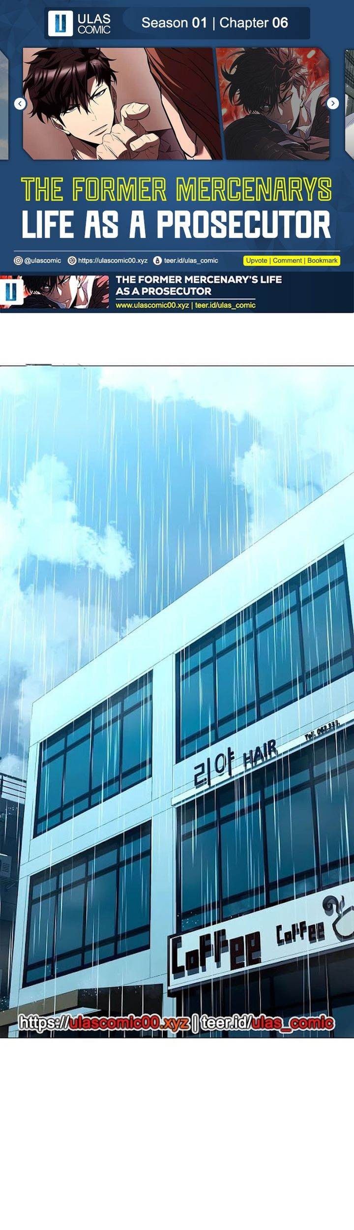 Baca Komik The Former Mercenary’s Life as a Prosecutor Chapter 6 Gambar 1