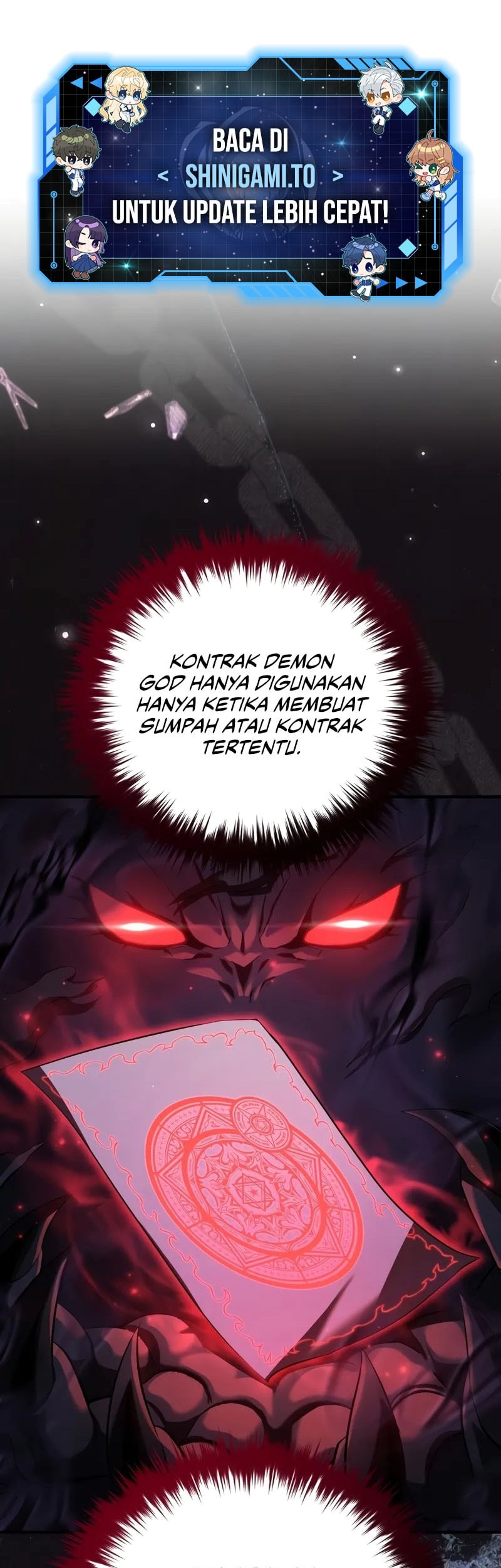 Baca Manhwa The Fox-Eyed Villain Of The Demon Academy Chapter 33 Gambar 2