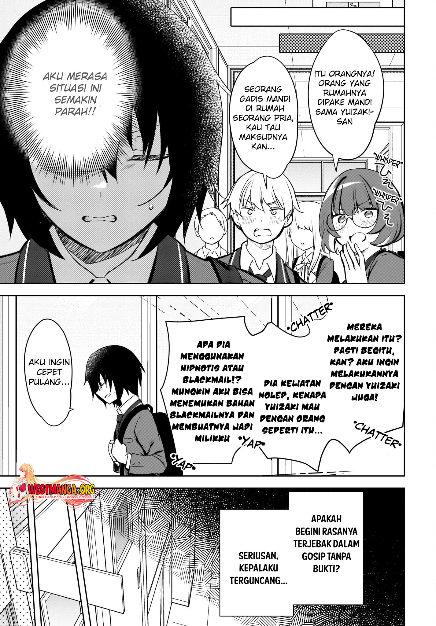 The Gal Sitting Behind Me Likes Me -Maybe I’m Screwed Already- Chapter 1.2 Gambar 11