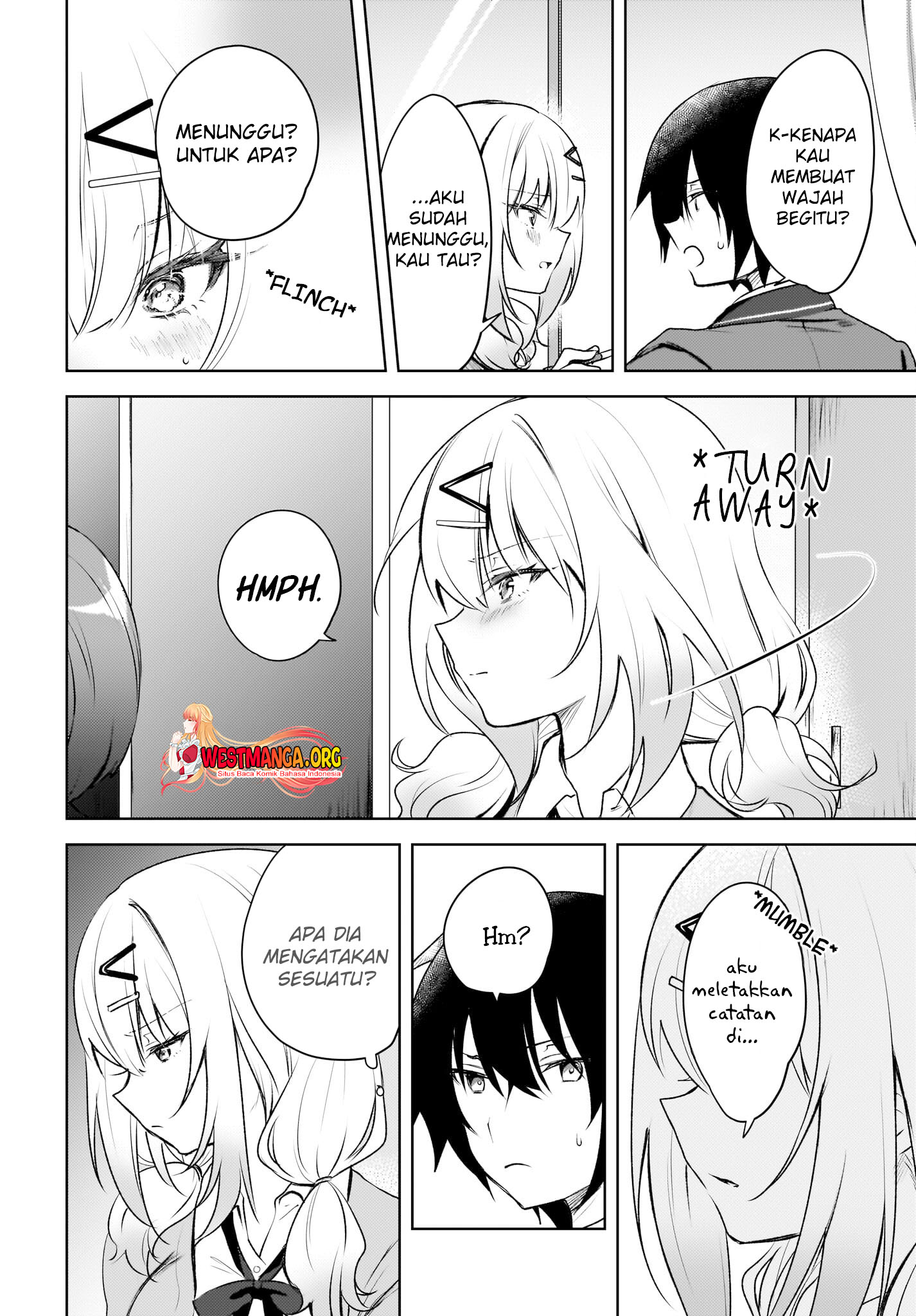 The Gal Sitting Behind Me Likes Me -Maybe I’m Screwed Already- Chapter 1.2 Gambar 18