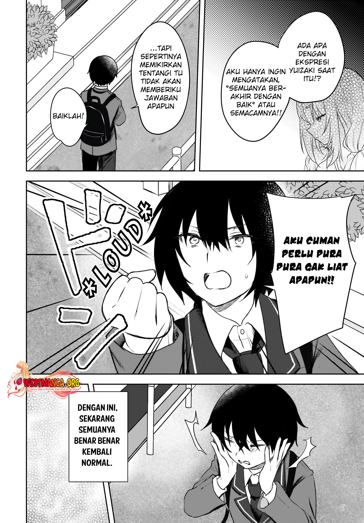 The Gal Sitting Behind Me Likes Me -Maybe I’m Screwed Already- Chapter 1.2 Gambar 20