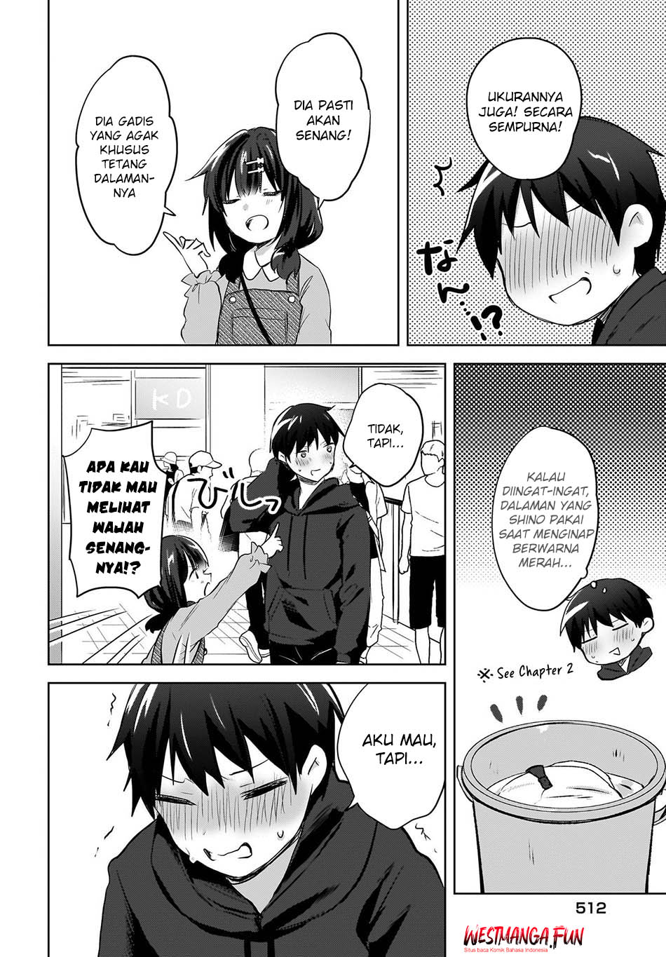 The Gal Sitting Behind Me Likes Me -Maybe I’m Screwed Already- Chapter 12 Gambar 4