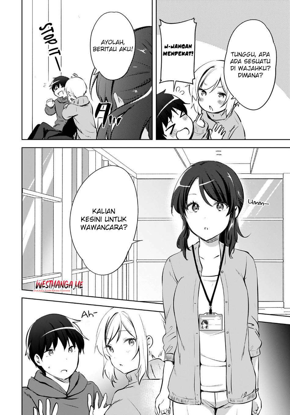 The Gal Sitting Behind Me Likes Me -Maybe I’m Screwed Already- Chapter 16 Gambar 4