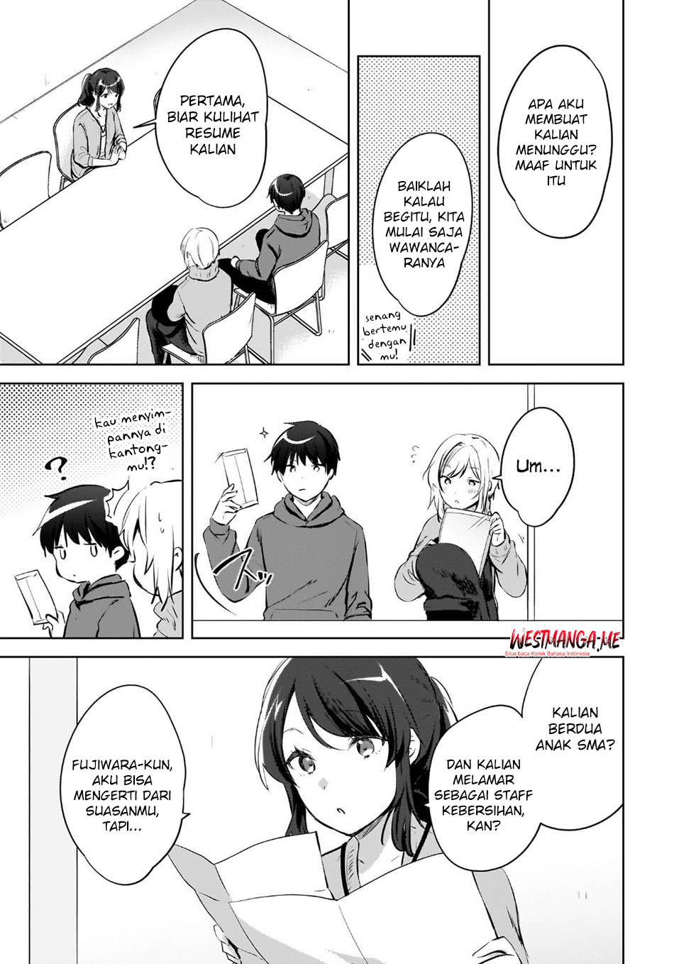 The Gal Sitting Behind Me Likes Me -Maybe I’m Screwed Already- Chapter 16 Gambar 5