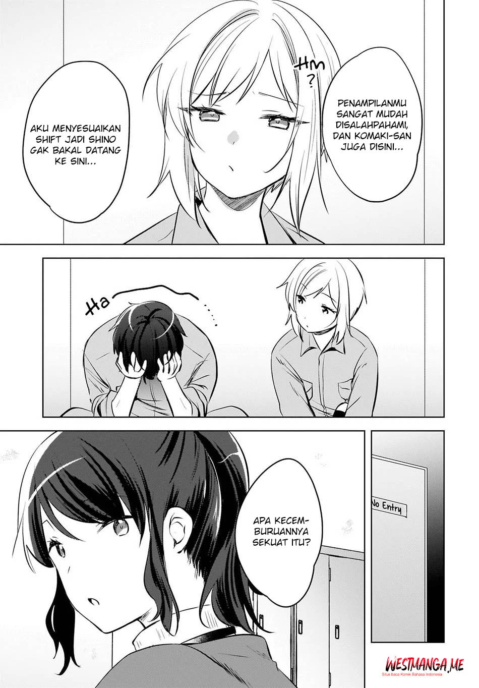 The Gal Sitting Behind Me Likes Me -Maybe I’m Screwed Already- Chapter 24 Gambar 11