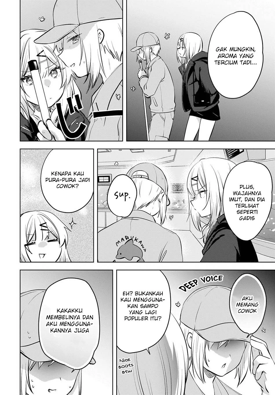 The Gal Sitting Behind Me Likes Me -Maybe I’m Screwed Already- Chapter 24 Gambar 16