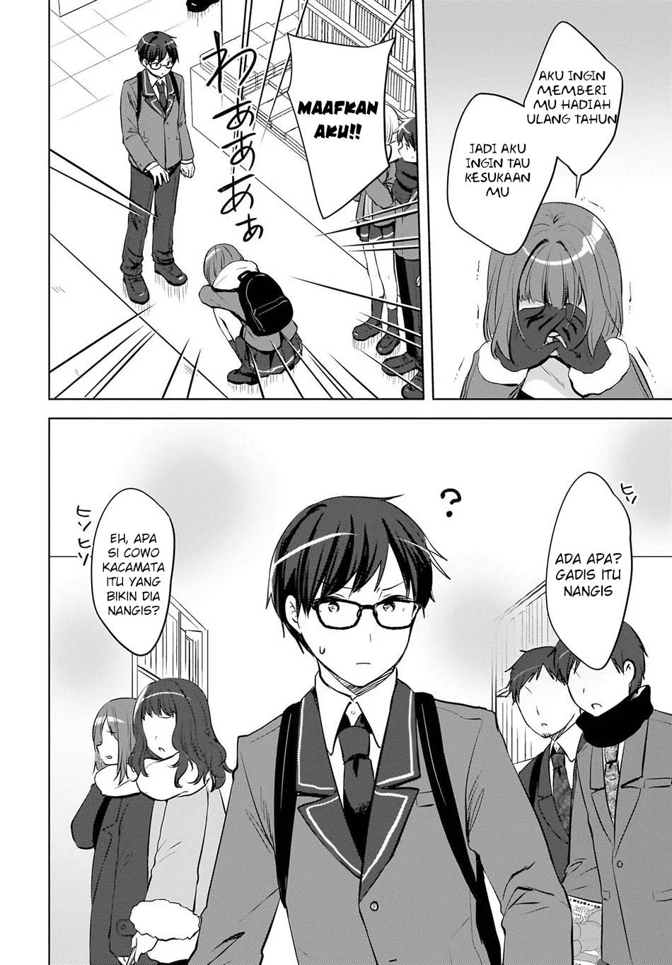 The Gal Sitting Behind Me Likes Me -Maybe I’m Screwed Already- Chapter 24 Gambar 4