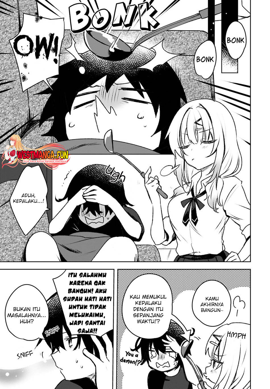 The Gal Sitting Behind Me Likes Me -Maybe I’m Screwed Already- Chapter 3 Gambar 14