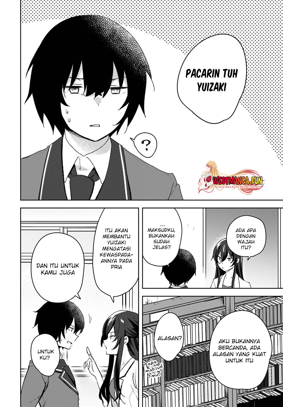 The Gal Sitting Behind Me Likes Me -Maybe I’m Screwed Already- Chapter 4 Gambar 10