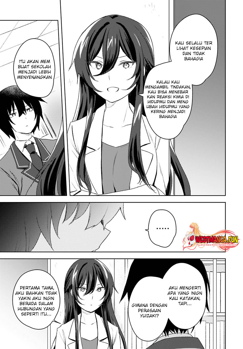 The Gal Sitting Behind Me Likes Me -Maybe I’m Screwed Already- Chapter 4 Gambar 11