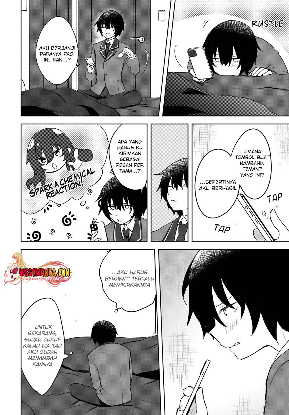 The Gal Sitting Behind Me Likes Me -Maybe I’m Screwed Already- Chapter 4 Gambar 14