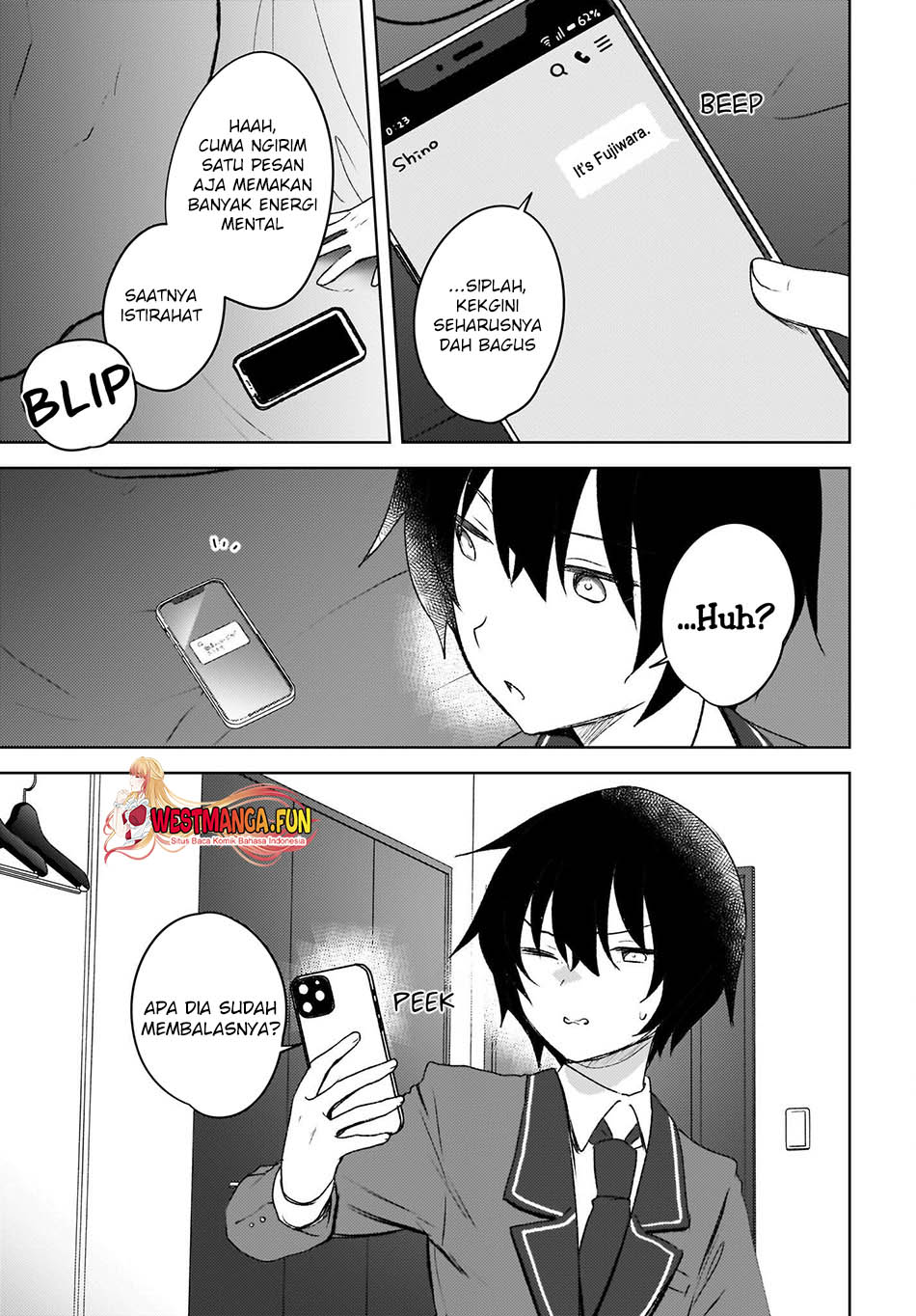 The Gal Sitting Behind Me Likes Me -Maybe I’m Screwed Already- Chapter 4 Gambar 15
