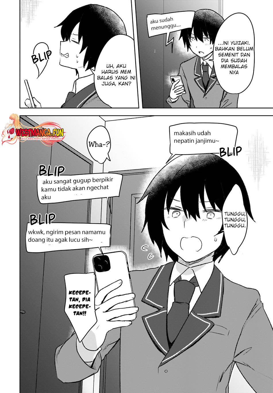 The Gal Sitting Behind Me Likes Me -Maybe I’m Screwed Already- Chapter 4 Gambar 16