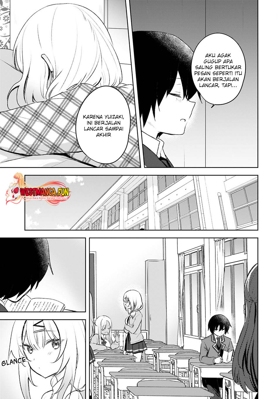 The Gal Sitting Behind Me Likes Me -Maybe I’m Screwed Already- Chapter 4 Gambar 20