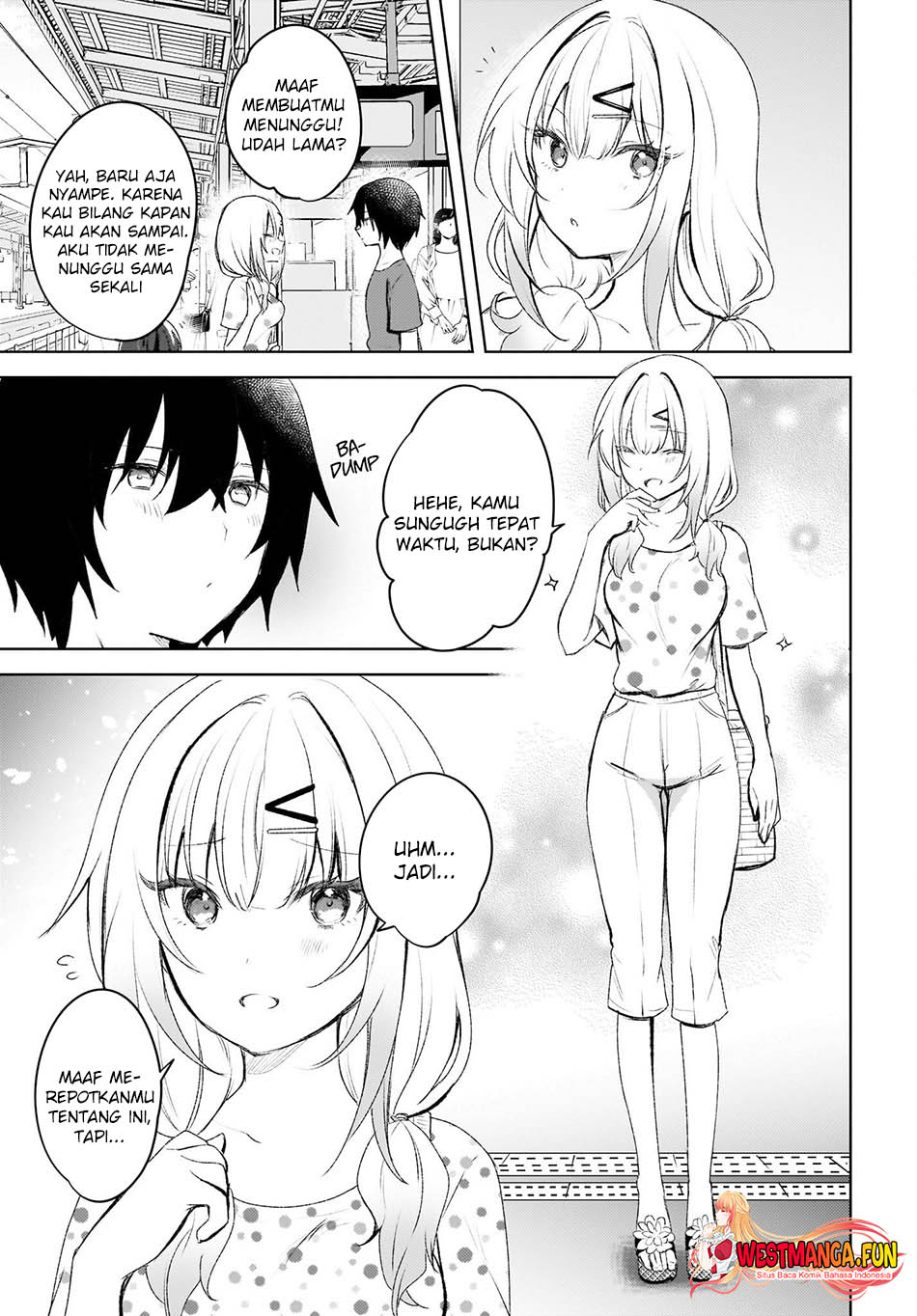 The Gal Sitting Behind Me Likes Me -Maybe I’m Screwed Already- Chapter 4 Gambar 22