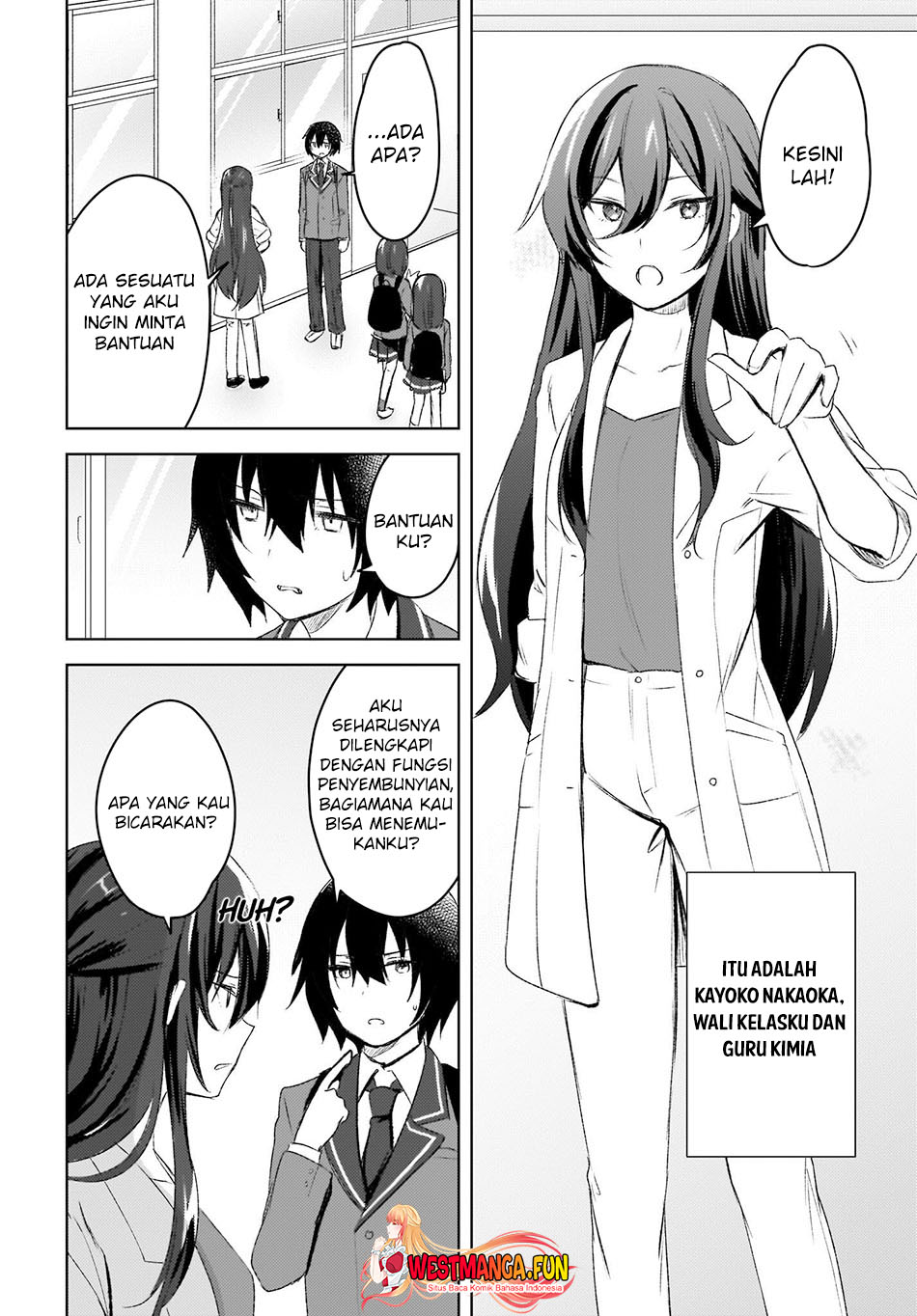 The Gal Sitting Behind Me Likes Me -Maybe I’m Screwed Already- Chapter 4 Gambar 4