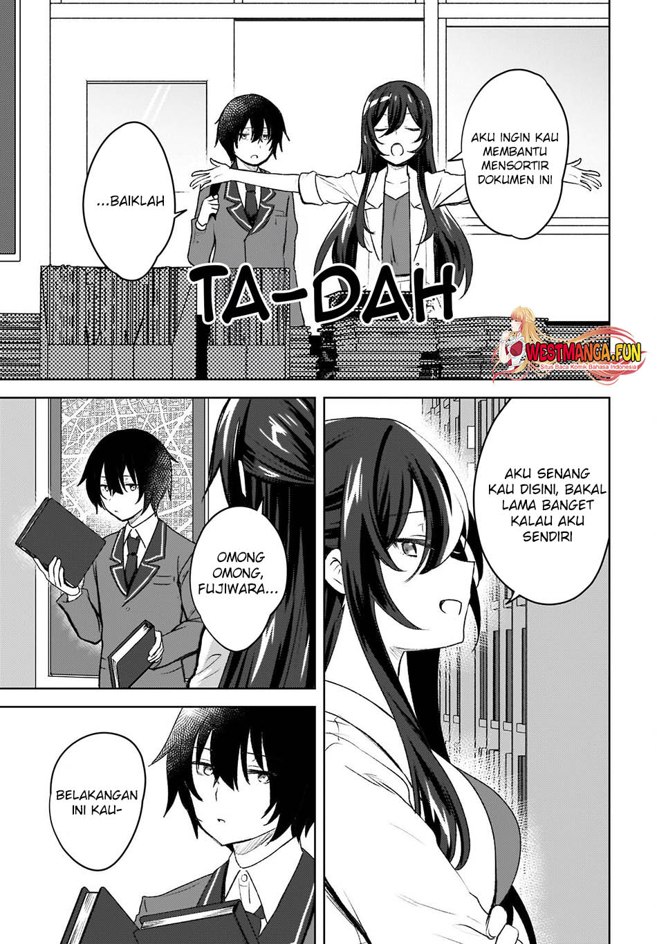 The Gal Sitting Behind Me Likes Me -Maybe I’m Screwed Already- Chapter 4 Gambar 7