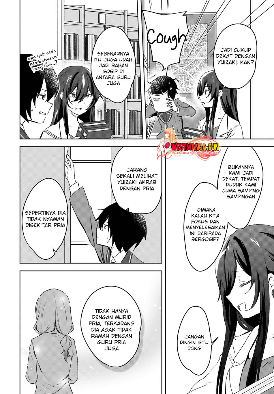 The Gal Sitting Behind Me Likes Me -Maybe I’m Screwed Already- Chapter 4 Gambar 8