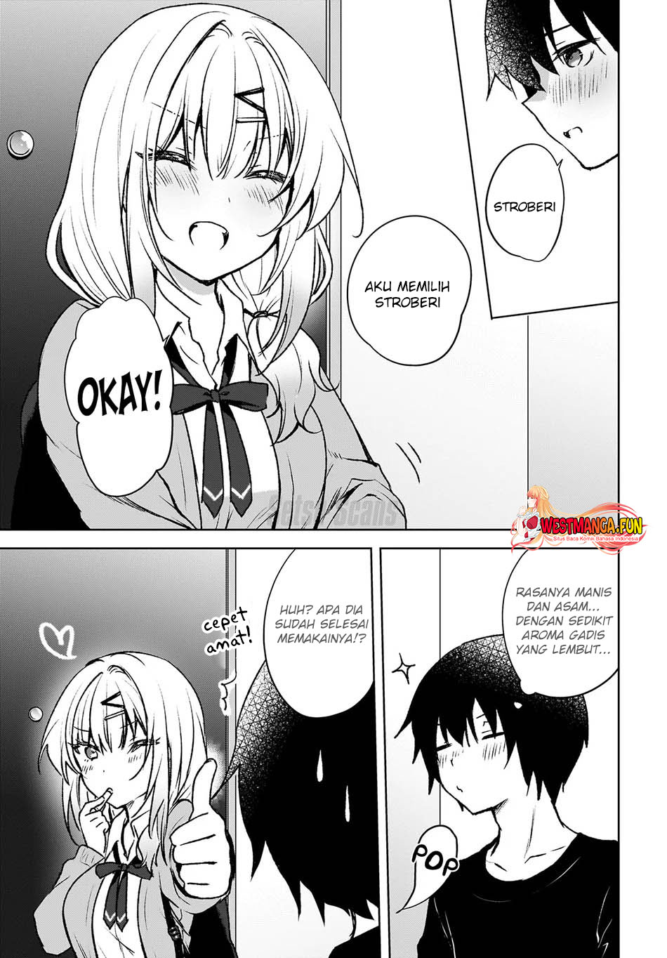 The Gal Sitting Behind Me Likes Me -Maybe I’m Screwed Already- Chapter 7 Gambar 7