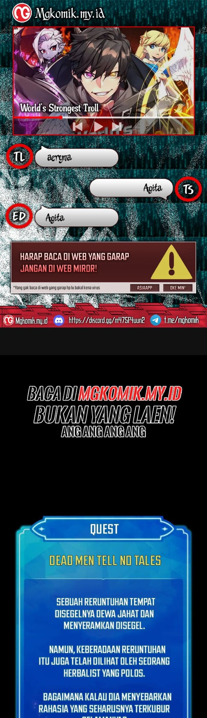 Baca Komik The Game’s Greatest Troll Chapter 130 Gambar 1