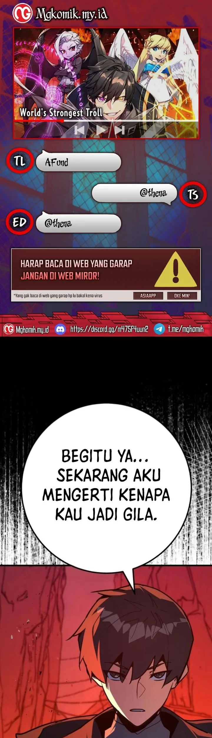 Komik The Game’s Greatest Troll Chapter 167 gambar 1