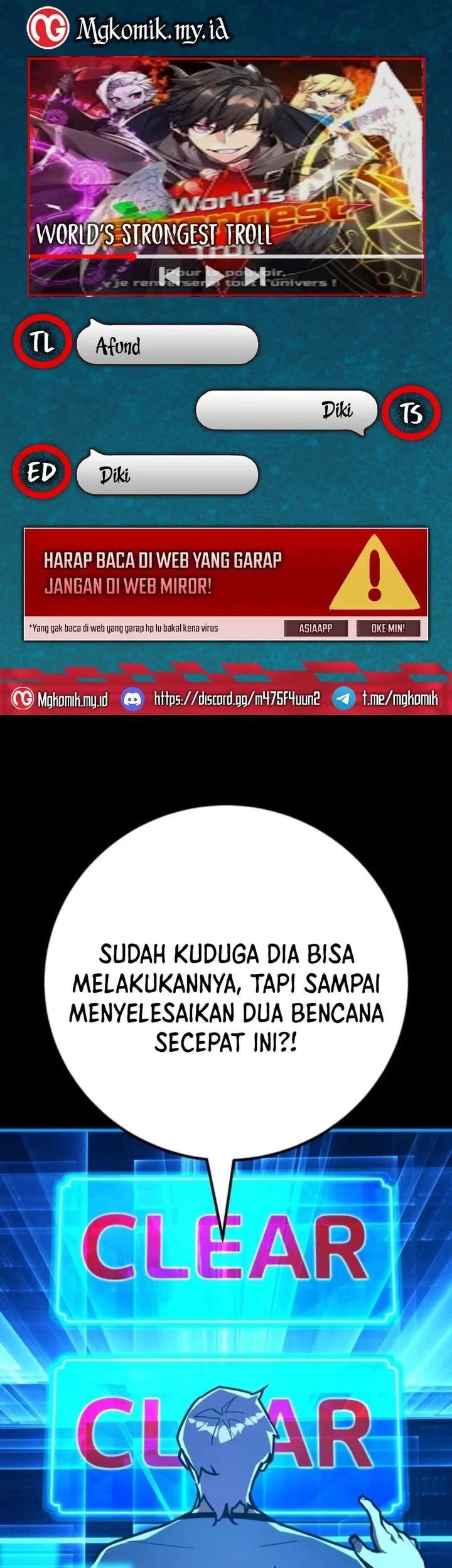 Komik The Game’s Greatest Troll Chapter 168 gambar 1