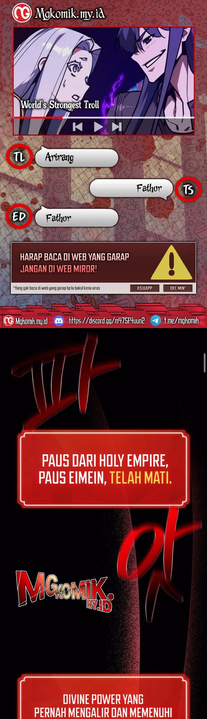 Baca Komik The Game’s Top Troll Chapter 137 Gambar 1