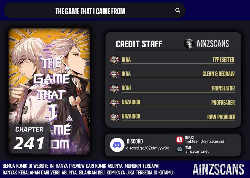 Baca Komik The Game That I Came From Chapter 241 Gambar 1