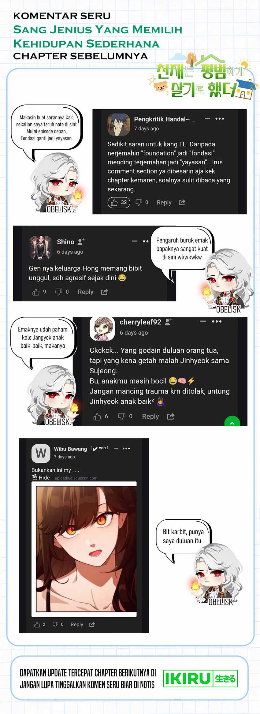 The Genius Decided to Live an Ordinary Life Chapter 25 Gambar 77