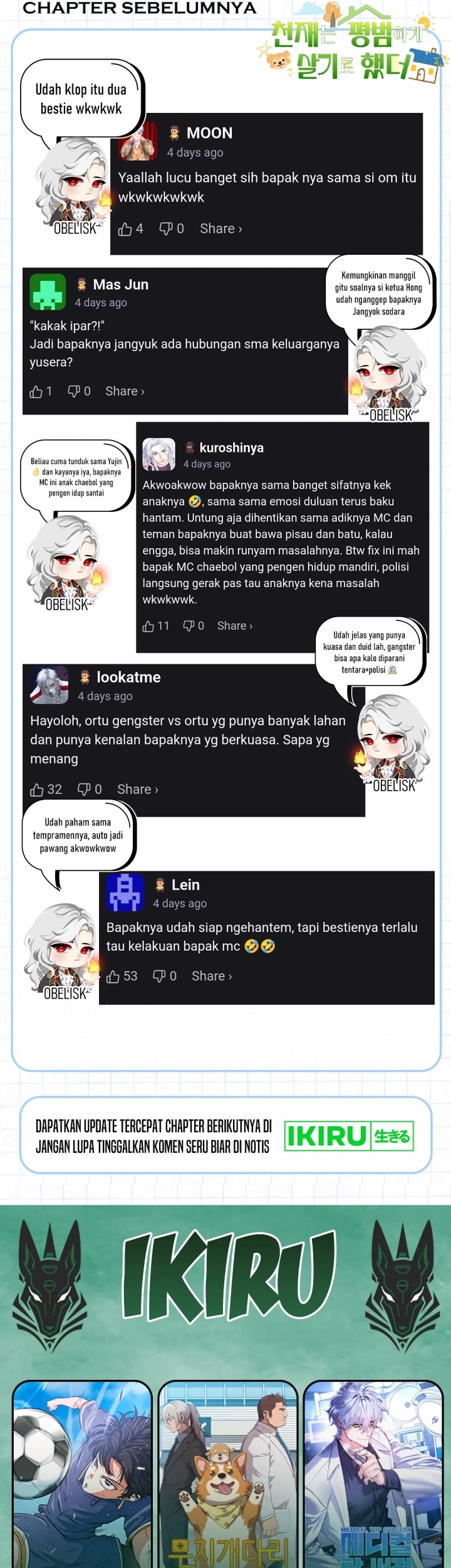 The Genius Decided to Live an Ordinary Life Chapter 33 Gambar 76