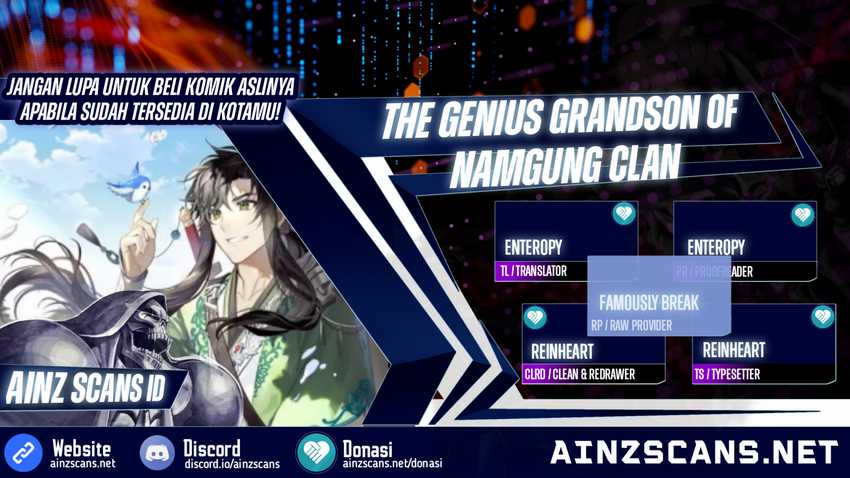 Baca Komik The Genius Grandson of Namgung Clan Chapter 11 Gambar 1