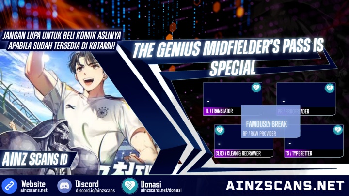 Baca Komik The Genius Midfielder’s Pass Is Special Chapter 1 Gambar 1