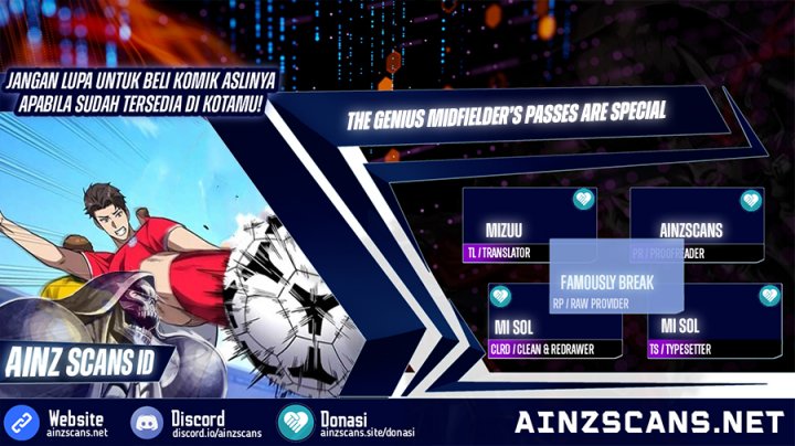 Baca Komik The Genius Midfielder’s Pass Is Special Chapter 14 Gambar 1