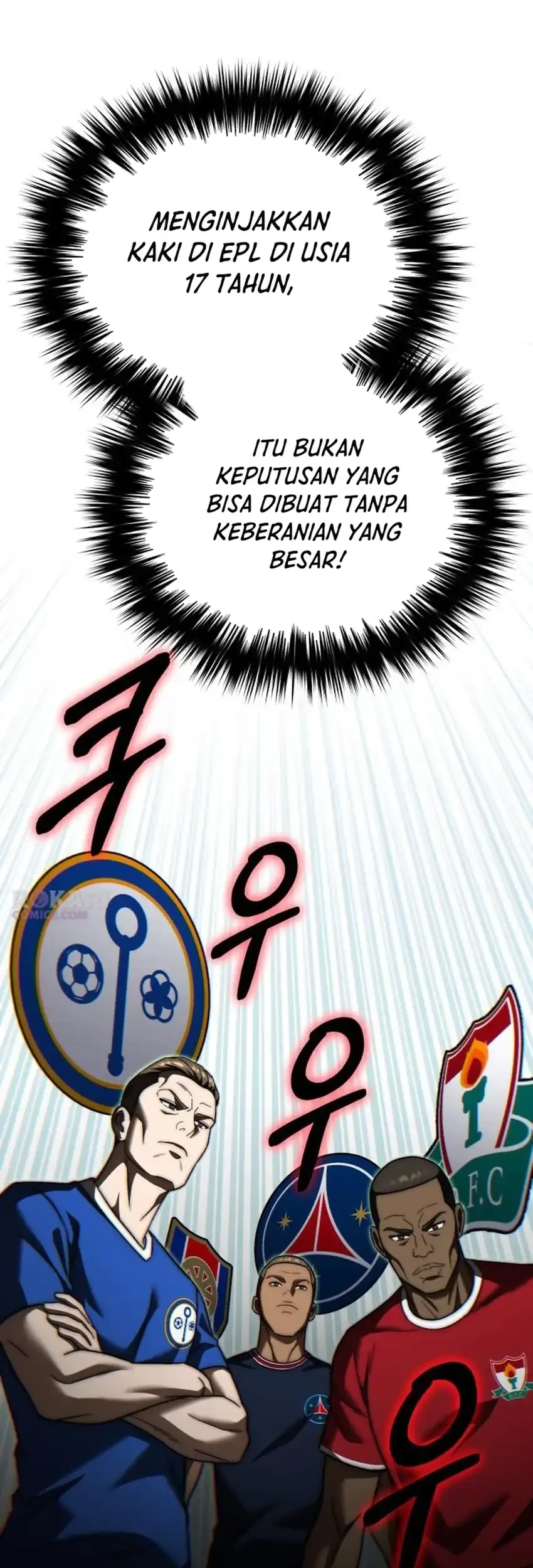 The Genius Midfielder’s Pass Is Special Chapter 47 Gambar 90