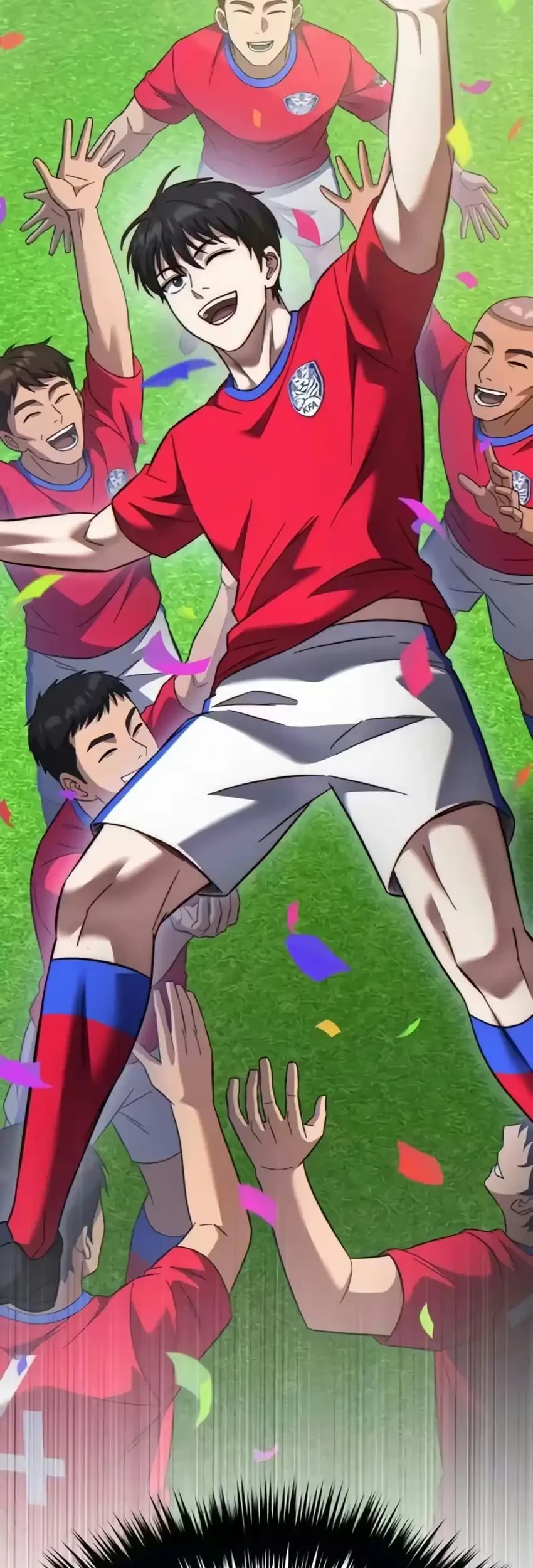 The Genius Midfielder’s Pass Is Special Chapter 77 Gambar 100