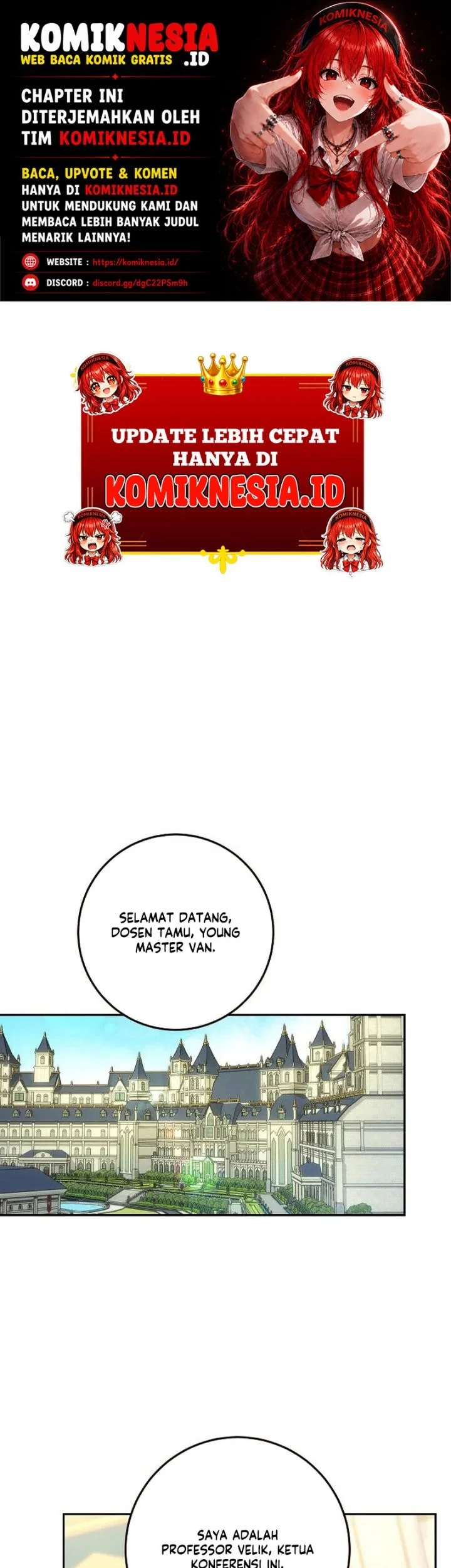 Komik The Genius Professor Wants an Easy Life Chapter 13 gambar 1
