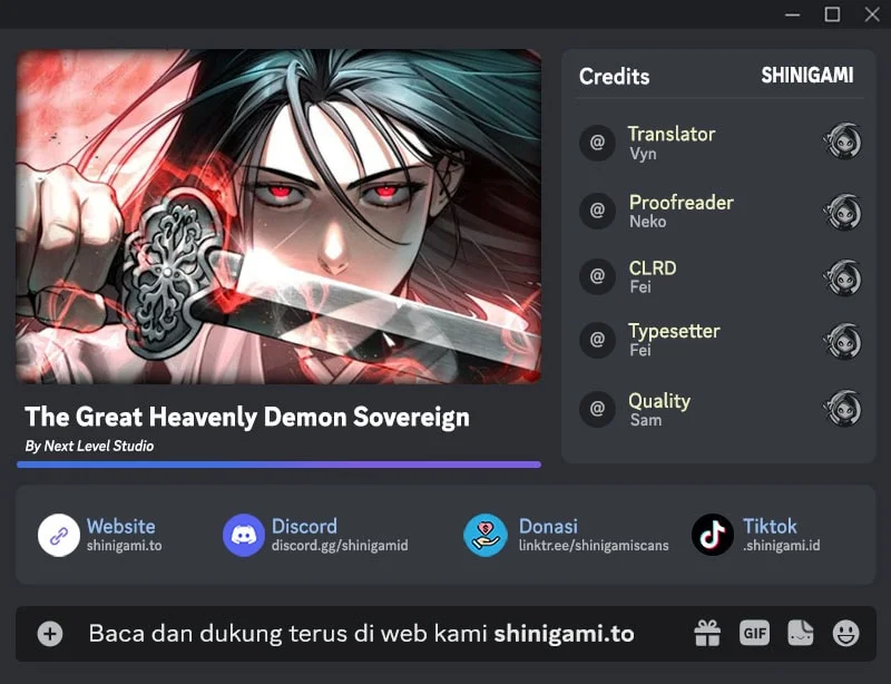Komik The Great Heavenly Demon Sovereign Chapter 55 gambar 1