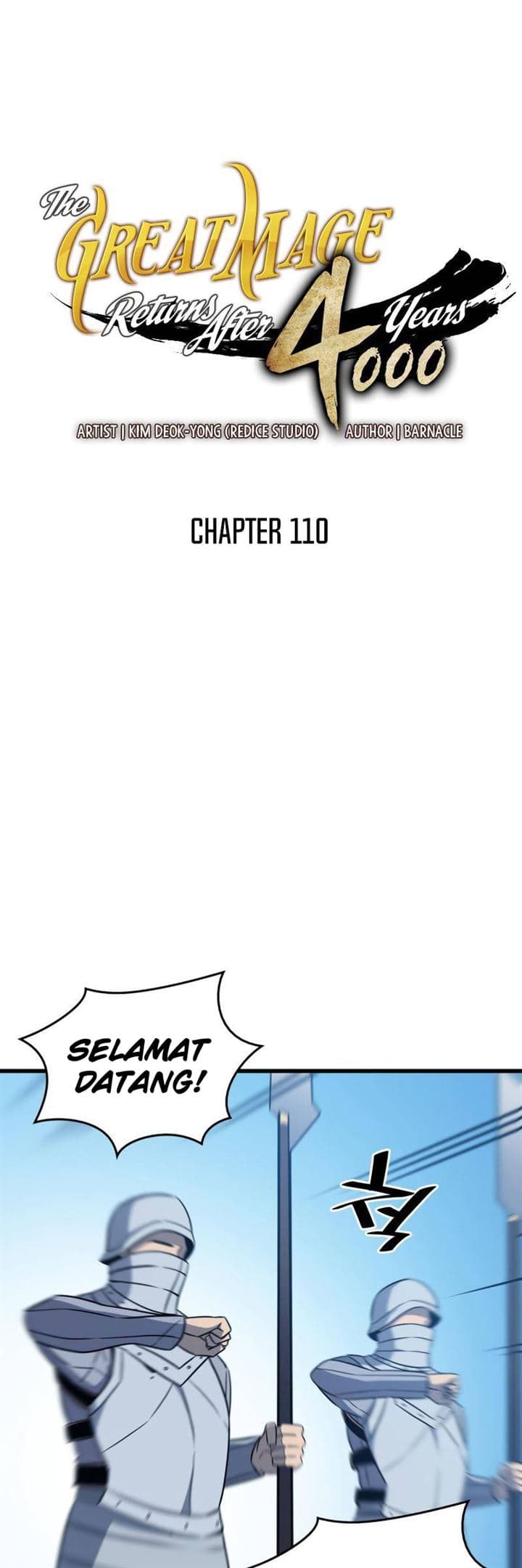 Baca Komik The Great Mage Returns After 4000 Years Chapter 110 Gambar 1