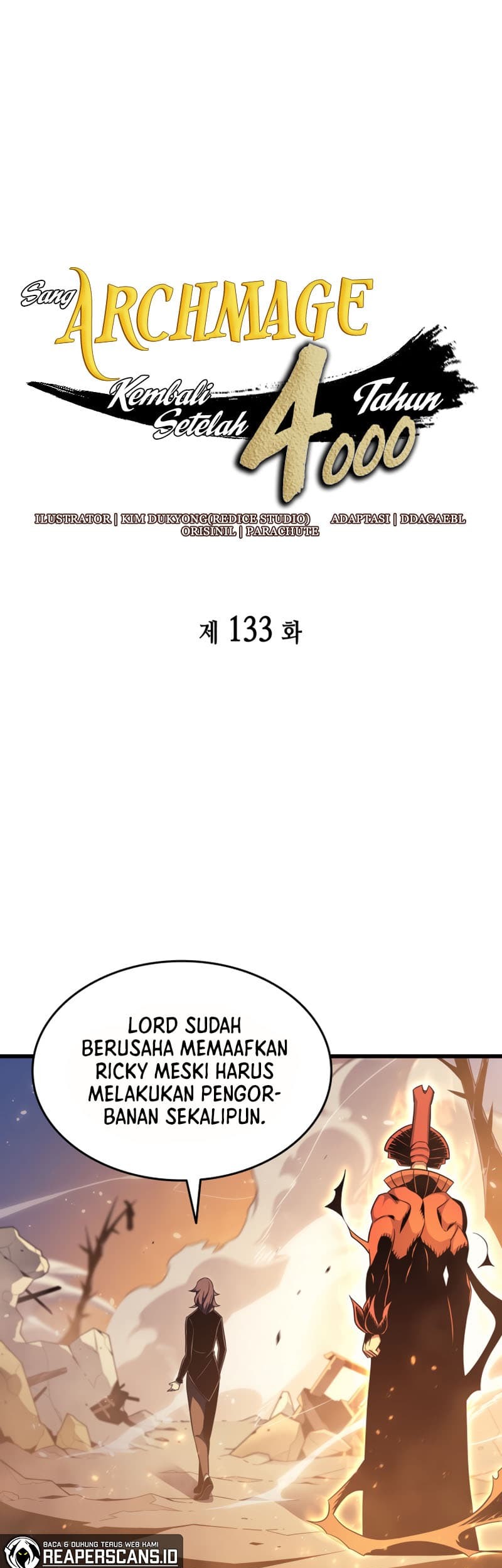 Baca Manhwa The Great Mage Returns After 4000 Years Chapter 133 Gambar 2