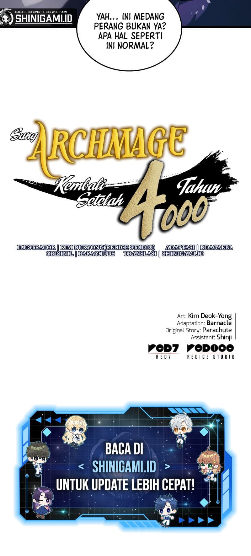 The Great Mage Returns After 4000 Years Chapter 177 Gambar 57
