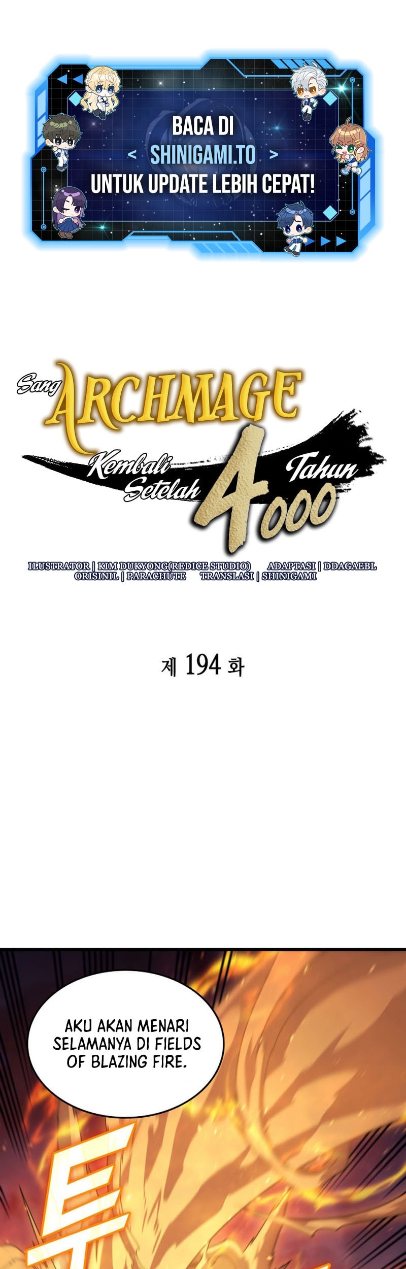 Baca Manhwa The Great Mage Returns After 4000 Years Chapter 194 Gambar 2