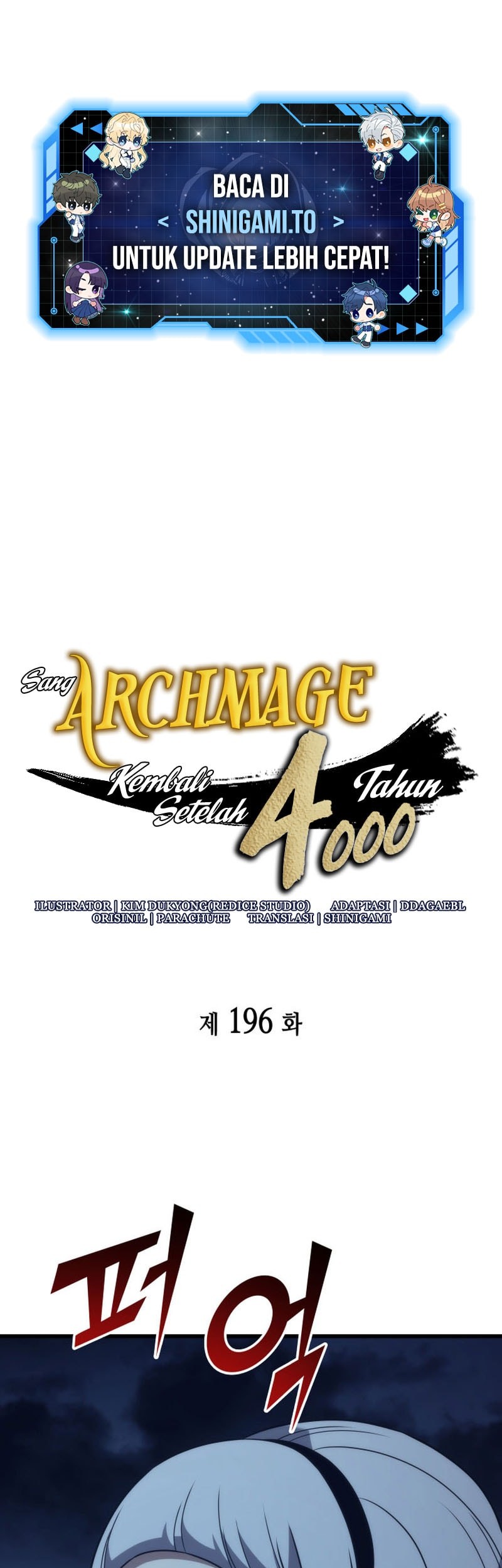 Baca Komik The Great Mage Returns After 4000 Years Chapter 196 Gambar 1