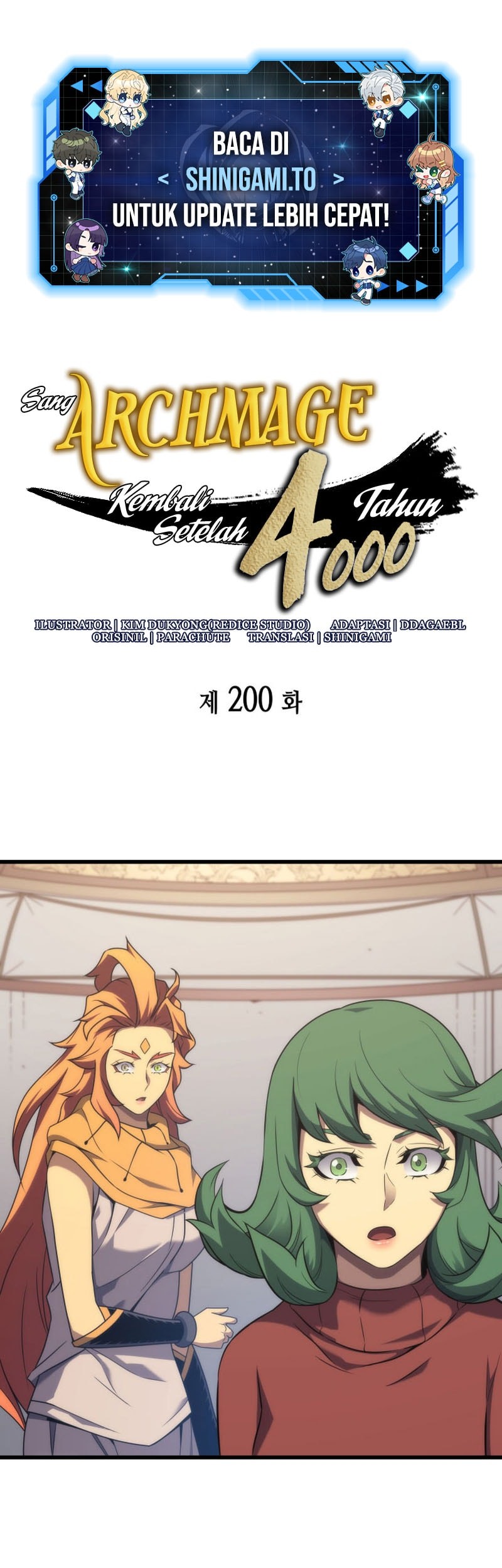 Baca Manhwa The Great Mage Returns After 4000 Years Chapter 200 Gambar 2